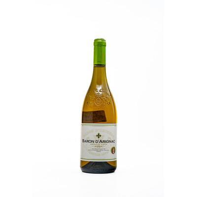White wine Baron D'Arignac blanc de blanc 0.75 l.