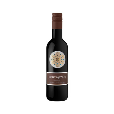 Червено вино Пино Ноар Пентаграм 2018г. 0,375л. Поморие