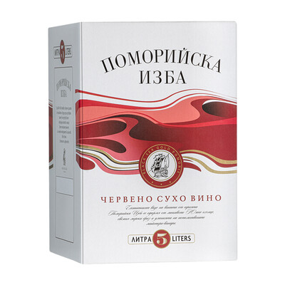 Black Sea Gold Pomorie Pomoriyska Izba Red Wine 5L BIB