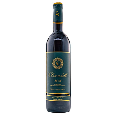 Red wine Clarendelle Bordeaux 2012. 0.75 l. O-Brion