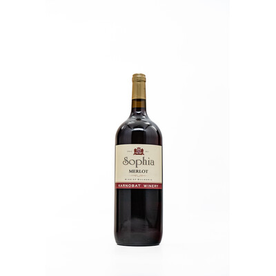 Red wine Sofia Merlot 1.50l. Carnobat
