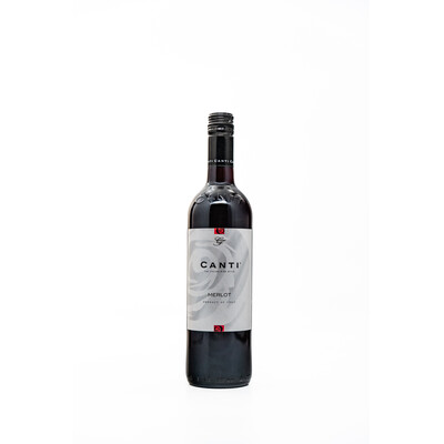Merlot red wine 0.75l. Canty Estate