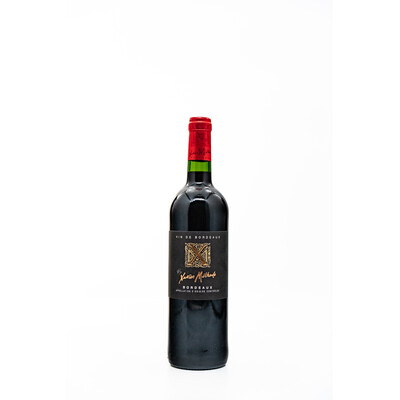 Red wine Xavier Milad Bordeaux AOC 2018. 0.75 l. France