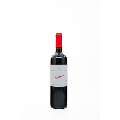 Червено вино Каберне и Мерло Сенсум 2016г. 0.75л. Винарска Изба Боровица