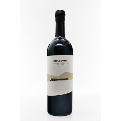 White wine Chardonnay Special Selection Barrel Fermented 2017. 0.75 l. Dragomir Wine