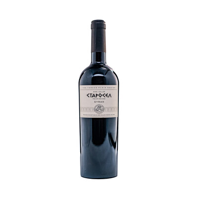 Syrah red wine 2021 0.75 l. Starosel