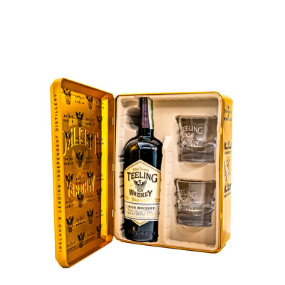 Irish Whiskey Teeling Small Batch 0,70l. + 2 glasses pack