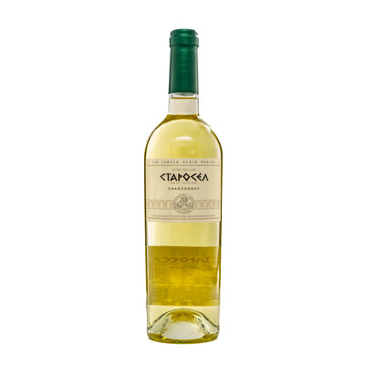 Бяло вино Шардоне 2023г. 0,75л. Старосел