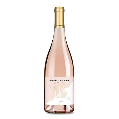 Rosé wine from Syrah and Mourvedre Principessa Limited Edition 2023.
