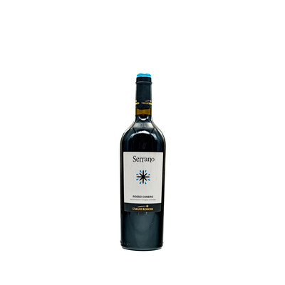 Червено вино Серано Росо Конеро ДОК 2015г. 0,75л. Умани Ронки, Италия