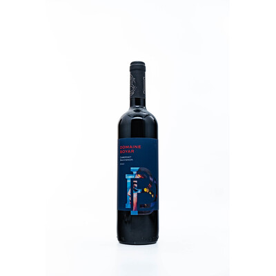 Червено вино Каберне Совиньон Тракийска низина 2022г. 0,75л. Домейн Бойар