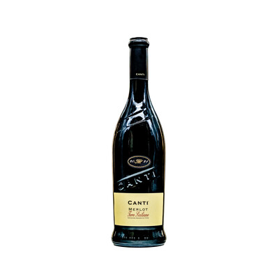 Red wine Merlot Terre Siciliane Canti IGT 2020. 0.75 l. Italy
