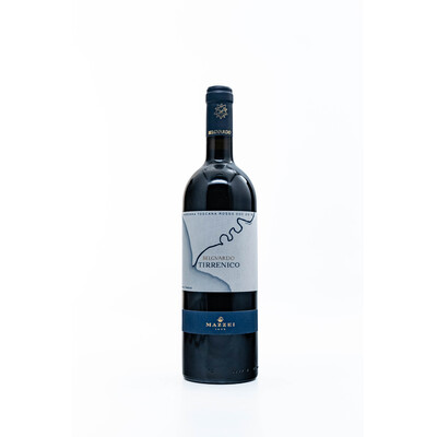 Tirenico red wine DOC 2018 0.75 l. Marchesi Mazzei, Maremma, Tuscany Italy