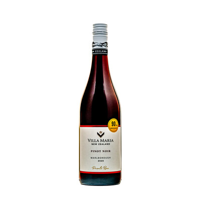Червено вино Пино Ноар Прайвит Бин Вила Мария 2020г. 0,75л. Нова Зеландия