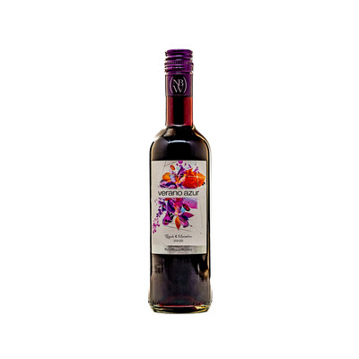 Червено вино Сира и Марселан Верано Азур 2020г. 0,375л. Винарна Ню Блуум ~ България