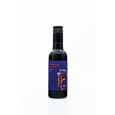 Merlot red wine 2021 0.187 l. Domain Boyar Sliven