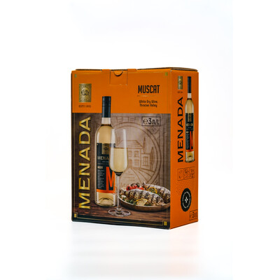 Muscat white wine 2022 3.0 l. Domain Menada