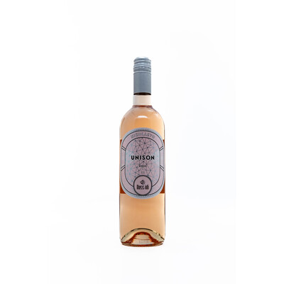 Rosé wine from Syrah and Cabernet Sauvignon Unison 2022