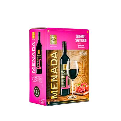 Red wine Cabernet Sauvignon 2021. 3.0 l. Domain Menada