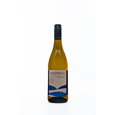 White wine Pinot Grigio Reserva Marlborough Estate 2023