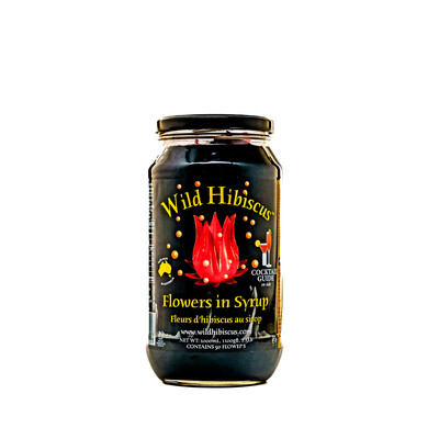 Wild Hibiscus Flower 50 pcs. in syrup 1100 gr.