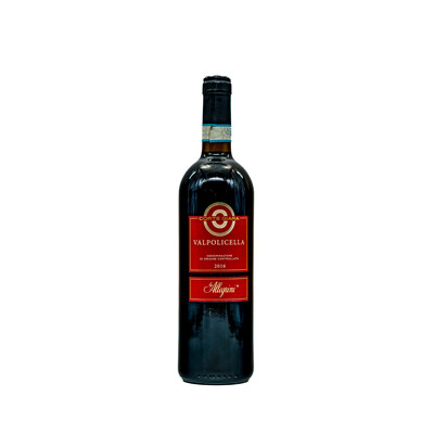 Red wine Valpolicella DOC