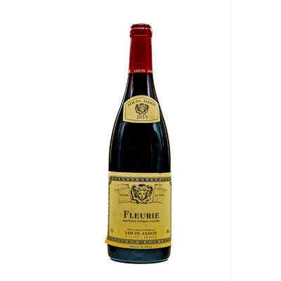 Red wine Fleurie 2015.