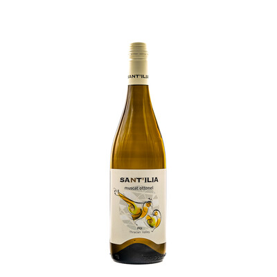 White wine Muscat Ottonel Saint Ilia 2019.