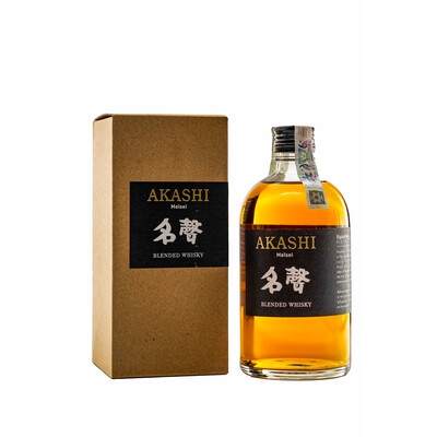 Japanese Blended Whiskey Akashi Meise White Oak Distilleries 0.50l Eigashima White Oak Distilleries