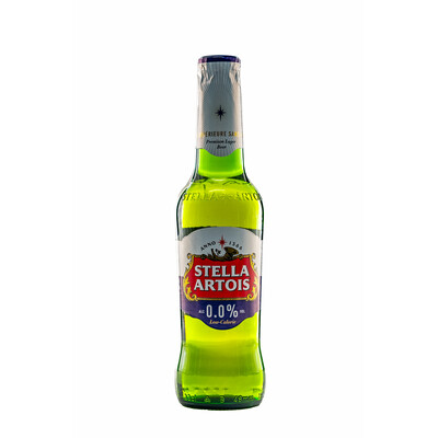 Non-alcoholic beer Stella Artois 0.33l. disposable - a new look