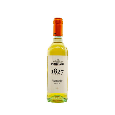 Бяло вино Шардоне 1827 2022г. 0,375л. шато Пуркари ~ Молдова