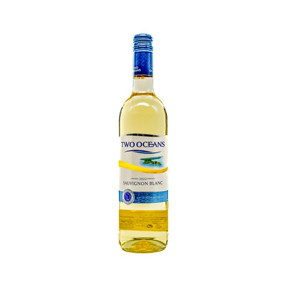 Бяло вино Совиньон Блан Ту Оушънс 2022г. 0,75л. Уестърн Кейп ~ ЮАР