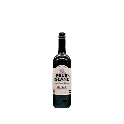 Pell's Island Shiraz red wine 2021.