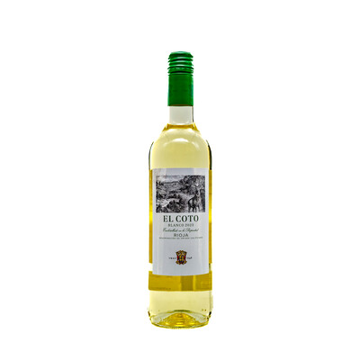 White wine El Coto Blanco 2023