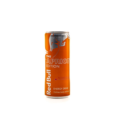 Energy Drink Red Bull Apricot and Strawberry