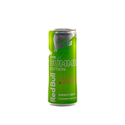 Energy Drink Red Bull The Summer Edition flavor of Kuruba fruit and elderflower