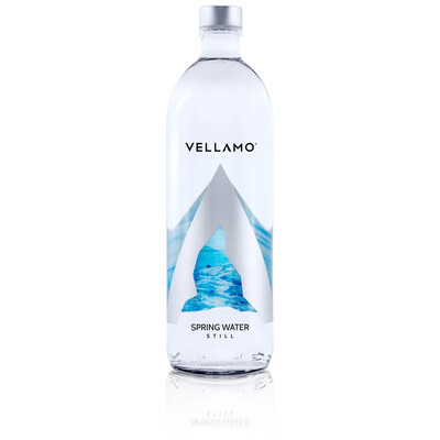 Натурална изворна вода Веламо® стъклена бутилка