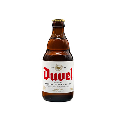 Duvel Blonde beer 0.33l.