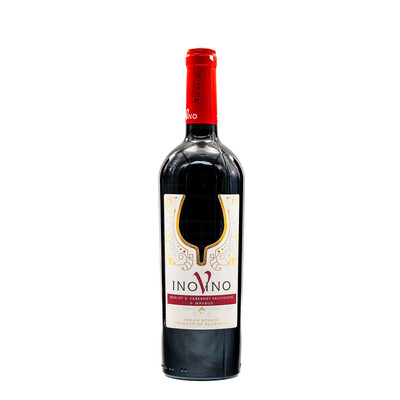 Червено вино Мерло, Каберне Совиньон и Мавруд Иновино 2020г.