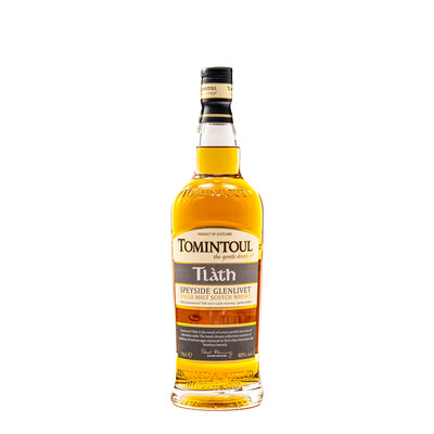 Speyside Single Malt Scotch Whiskey Tomintoul Tlach
