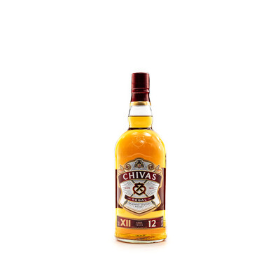 Blended Scotch Whiskey Chivas Regal 12 years.