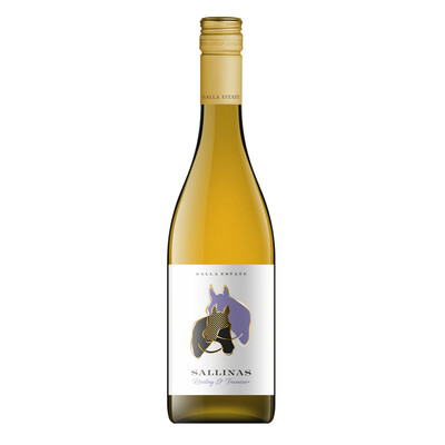 White wine Riesling and Traminer Sallinas 2023
