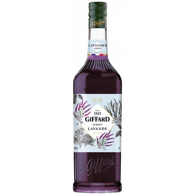 Lavender syrup 1.0 l. Giffard, France