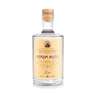 Grape natural rakia Stara Kuka Premium Bella