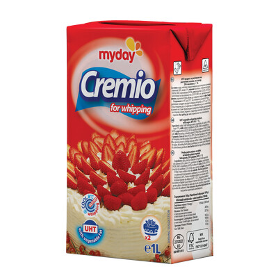 UHT product for whipping Cremio May Day