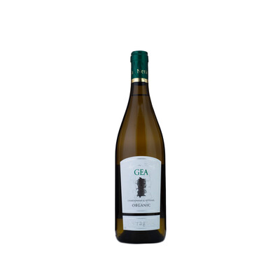 Organic white wine Chardonnay and Muscat Otonel Geya 2020