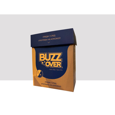 Кутия с 5 комплекта сашета Before & After BuzzOver