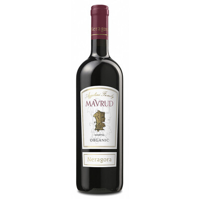 Organic red wine Mavrud 2020