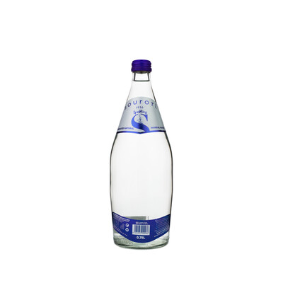 Sparkling natural mineral water Souroti