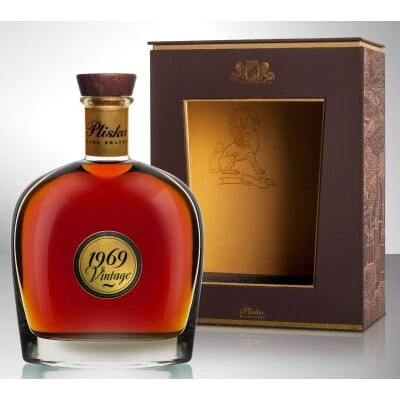 Wine Brandy Pliska vintage 1969